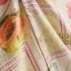 Tropical postcard short-sleeve button-down shirt