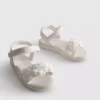 Tulle flower occasion sandals