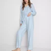 Twill boyfriend pajamas