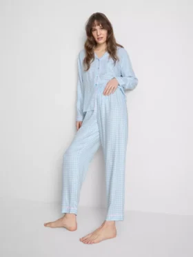 Twill boyfriend pajamas