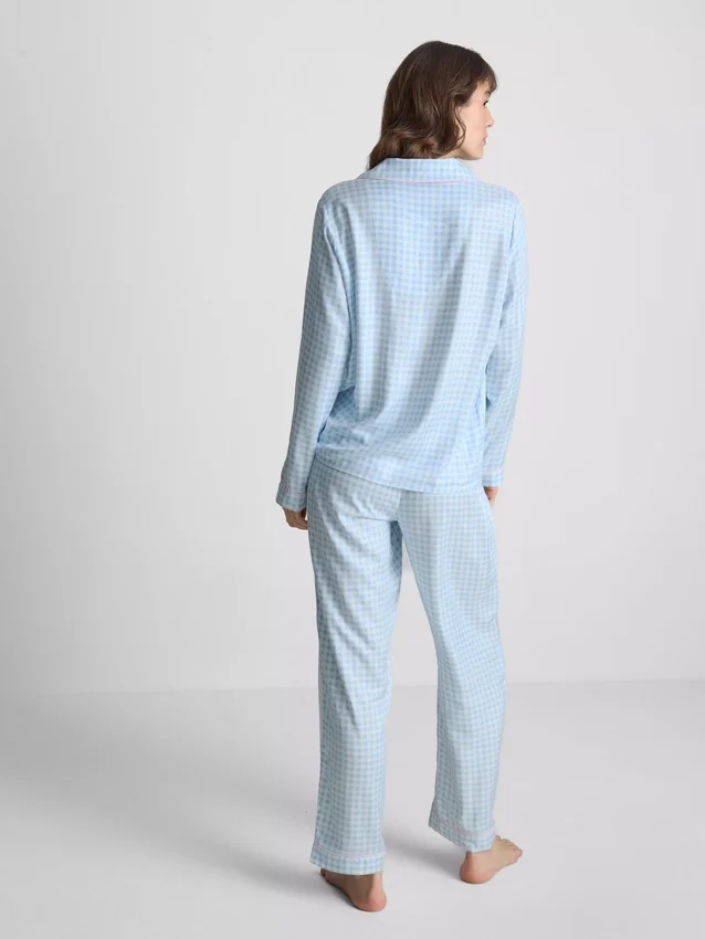 Twill boyfriend pajamas