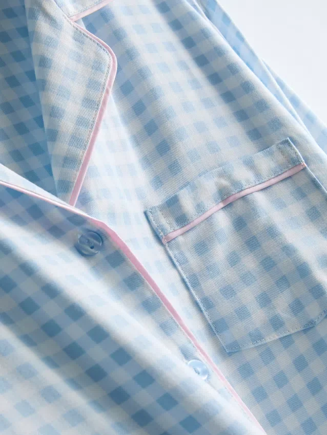 Twill boyfriend pajamas