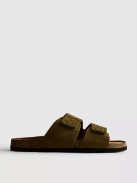 Two-strap chunky-sole sandals