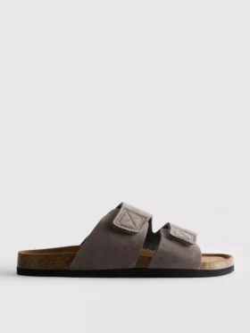 Two-strap chunky-sole sandals