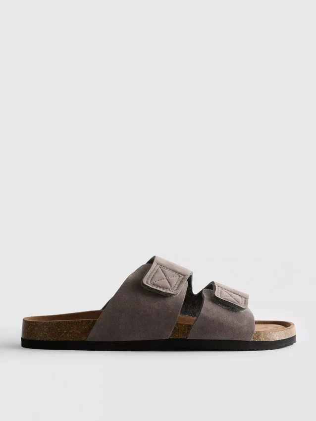 Two-strap chunky-sole sandals