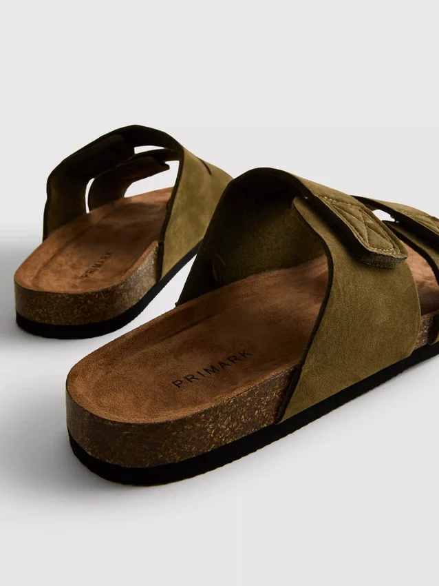 Two-strap chunky-sole sandals
