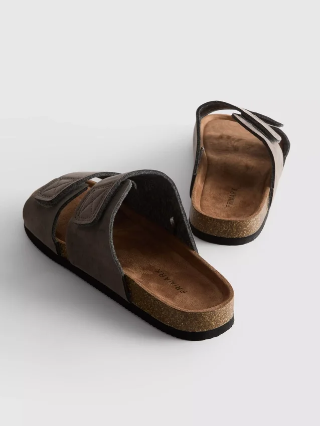 Two-strap chunky-sole sandals