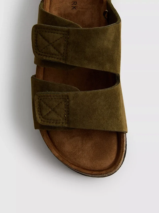 Two-strap chunky-sole sandals