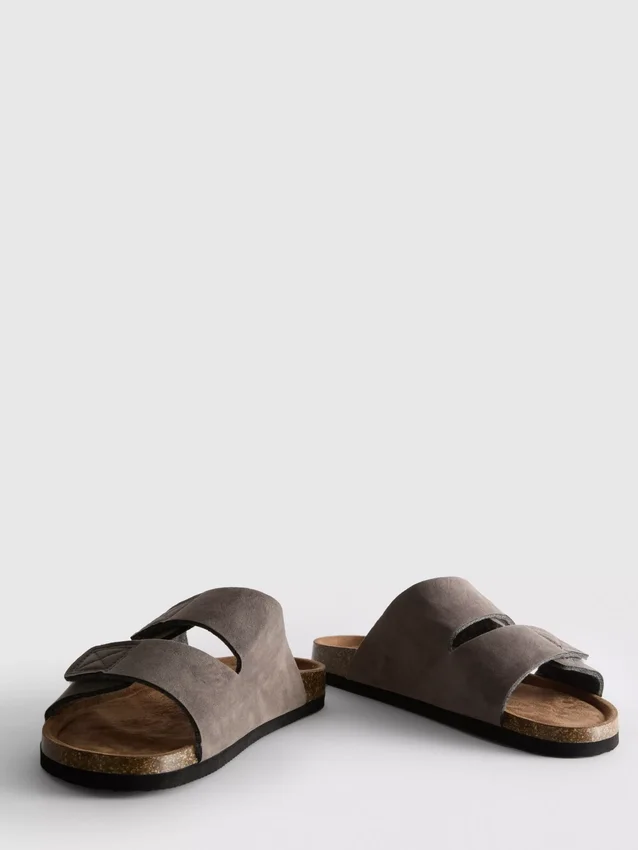Two-strap chunky-sole sandals