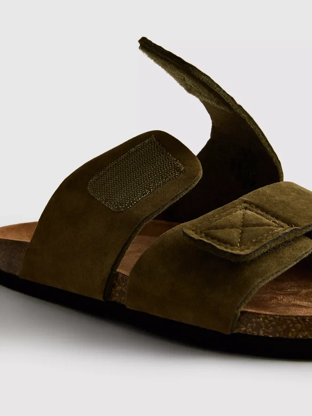 Two-strap chunky-sole sandals