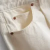 Ultimate cotton denim barrel-leg jeans