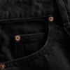 Ultimate cotton denim barrel-leg jeans