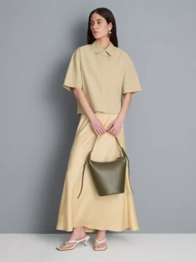 Ultimate cotton short-sleeve boxy shirt