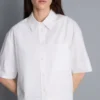 Ultimate cotton short-sleeve boxy shirt