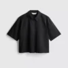 Ultimate cotton short-sleeve boxy shirt