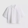 Ultimate cotton short-sleeve boxy shirt
