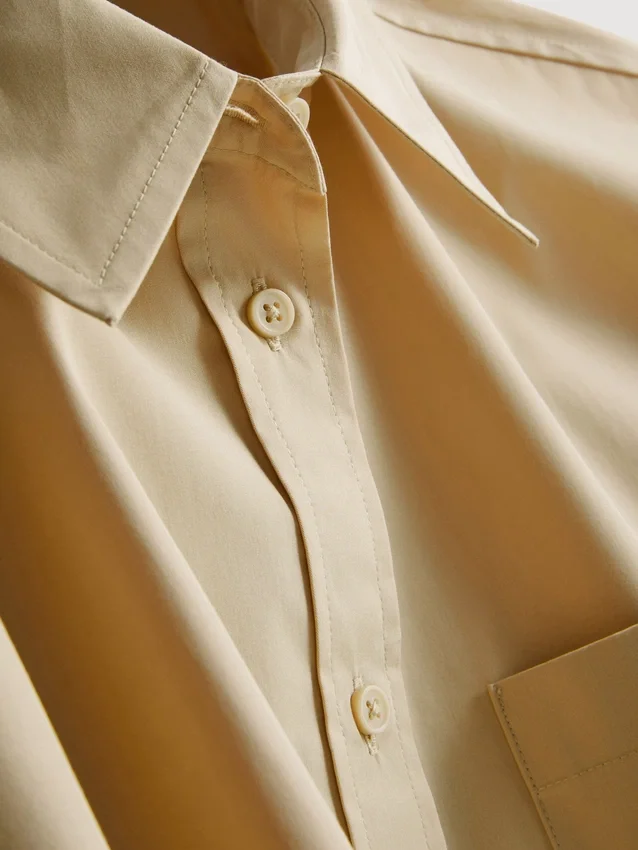 Ultimate cotton short-sleeve boxy shirt