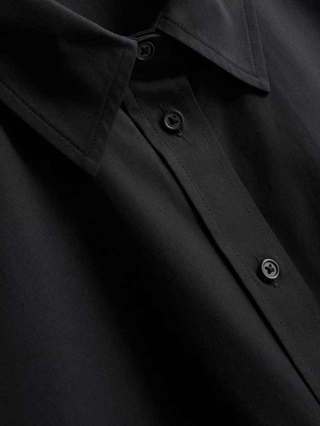 Ultimate cotton short-sleeve boxy shirt