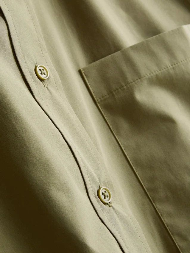 Ultimate cotton short-sleeve boxy shirt