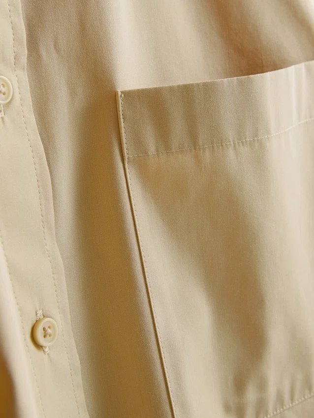 Ultimate cotton short-sleeve boxy shirt