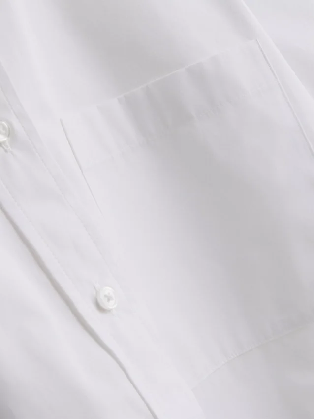 Ultimate cotton short-sleeve boxy shirt