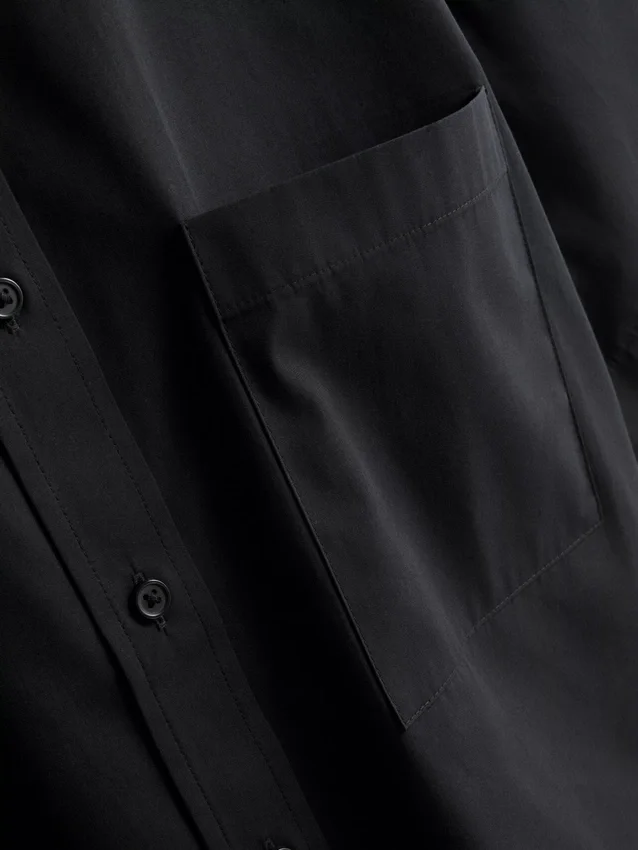 Ultimate cotton short-sleeve boxy shirt