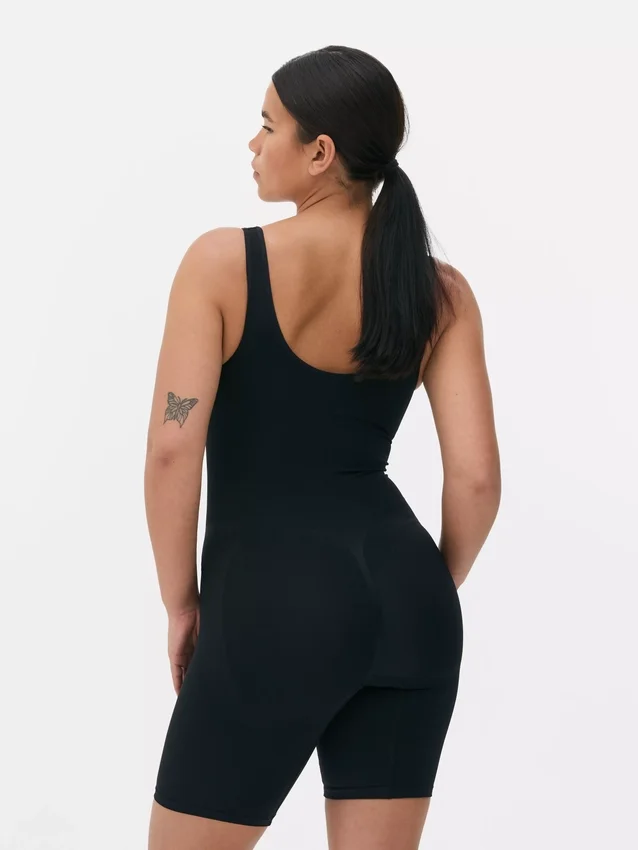 Unitard seamless body shaper