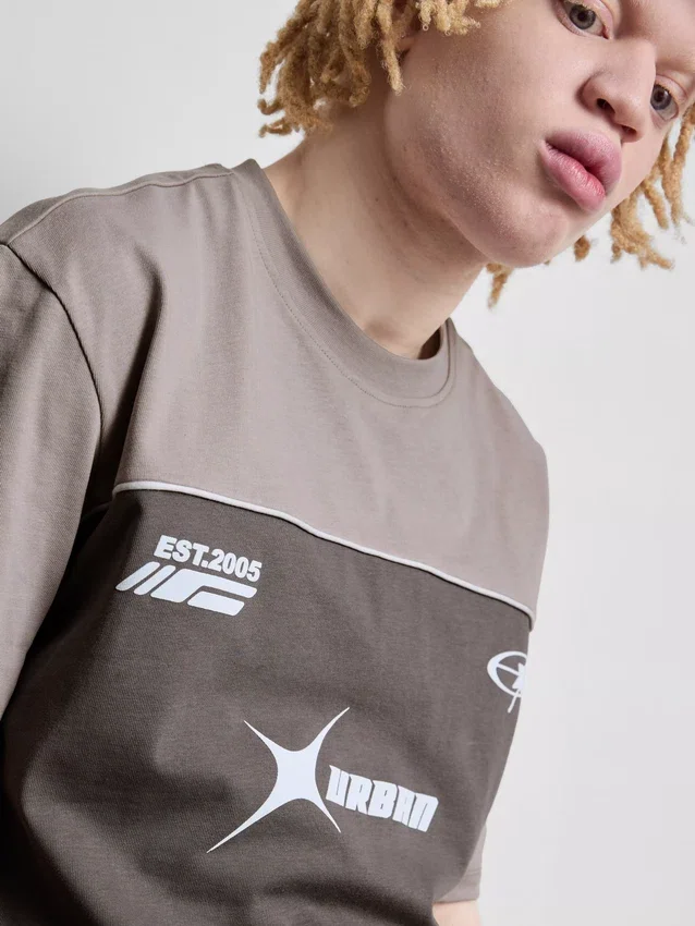 Urban studio two-tone t-shirt