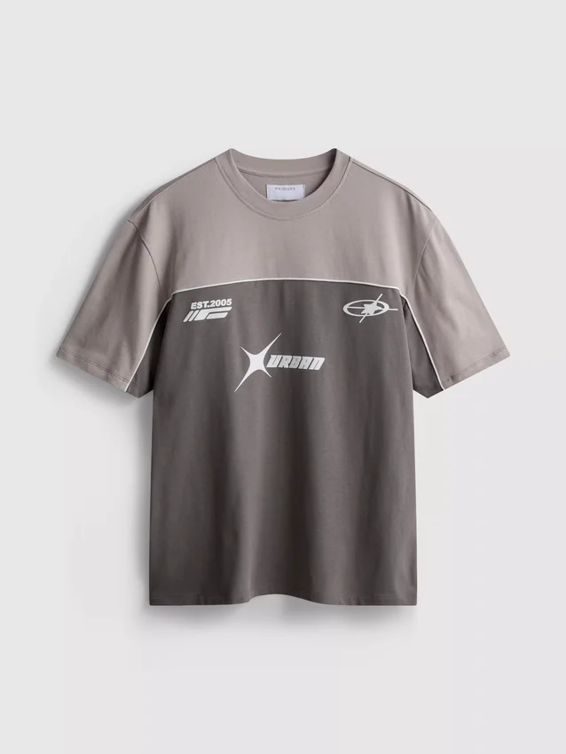 Urban studio two-tone t-shirt
