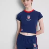 Usa football shorty pajamas