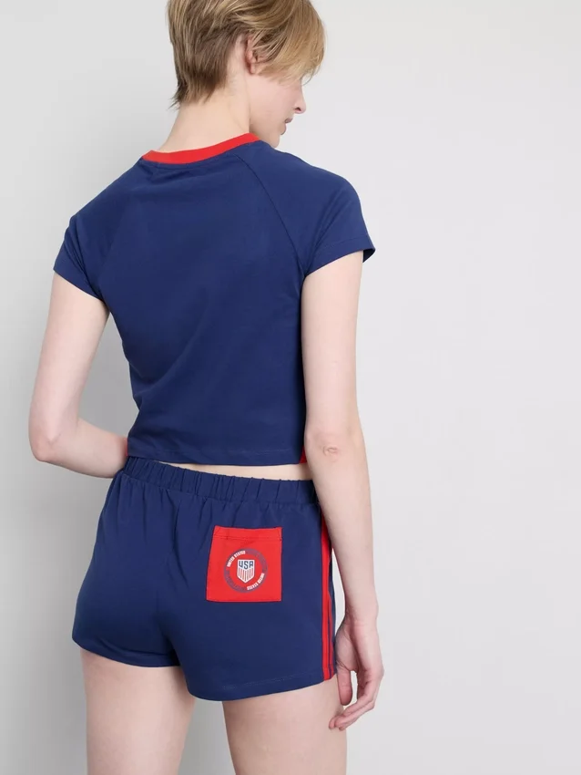 Usa football shorty pajamas