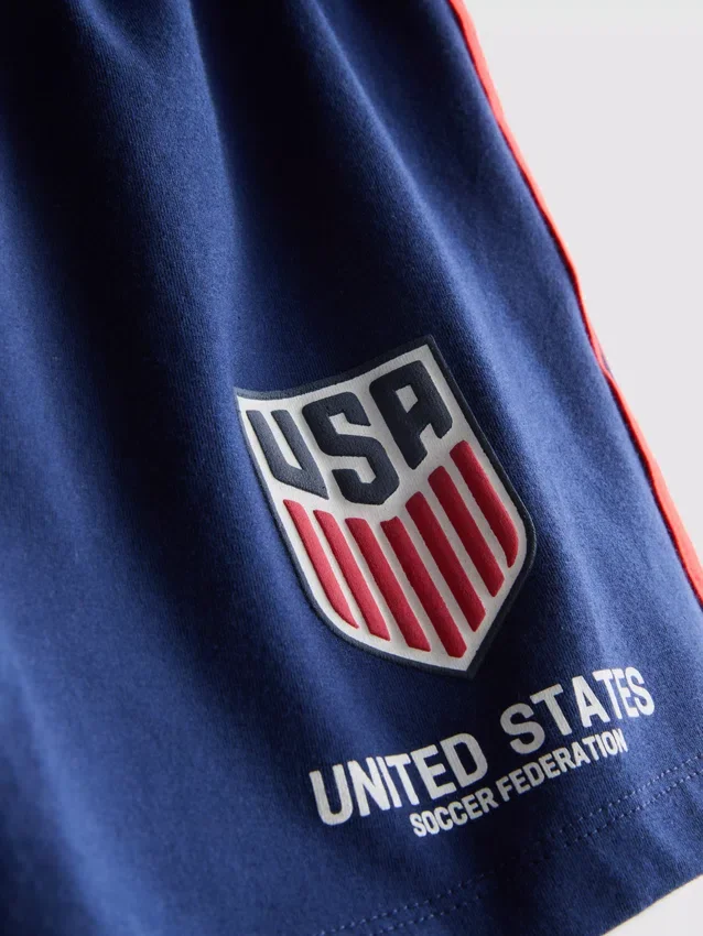 Usa football shorty pajamas