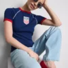 Usa longline baby tee