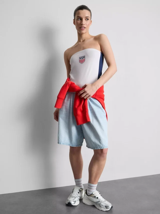 Usa soccer cotton rich bandeau top