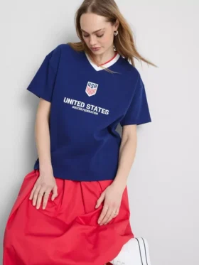 Usa soccer federation cotton soccer jersey