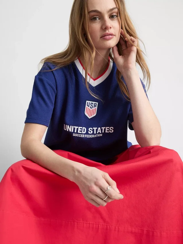 Usa soccer federation cotton soccer jersey