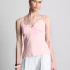 V-neck babydoll cami top