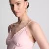 V-neck babydoll cami top