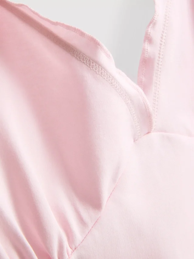 V-neck babydoll cami top