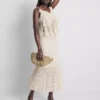 V-neck frill cami top