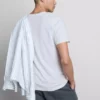 V-neck slim-fit stretch t-shirt