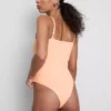 V-neck strappy bodysuit