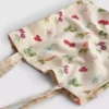 Vegetable print tote bag