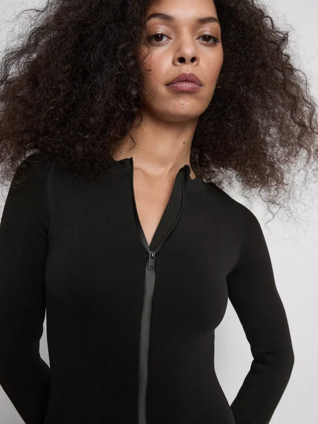 Velvet plush jumpsuit
