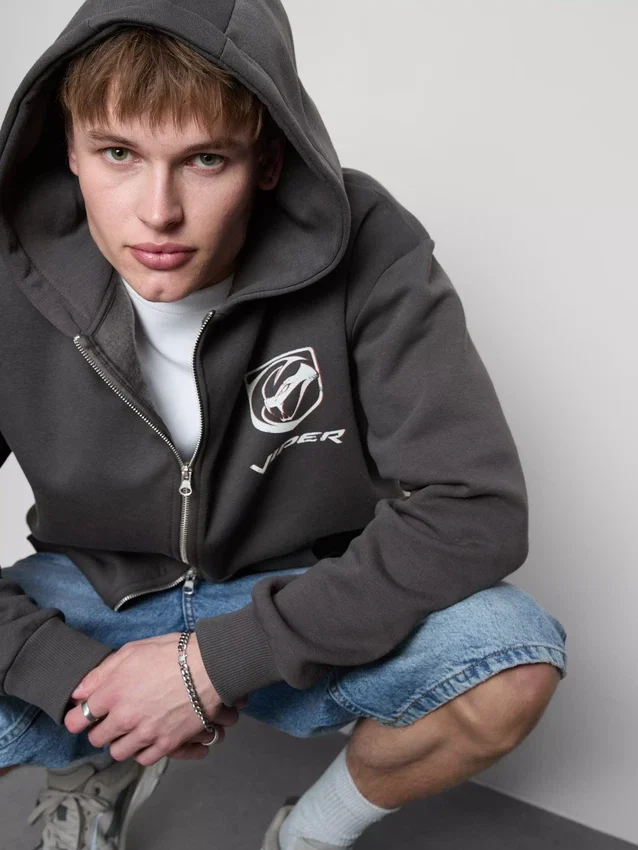 Viper zip-through hoodie