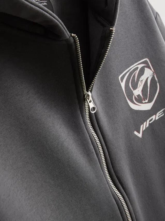 Viper zip-through hoodie