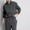 Washed elasticated shorts