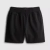 Washed elasticated shorts