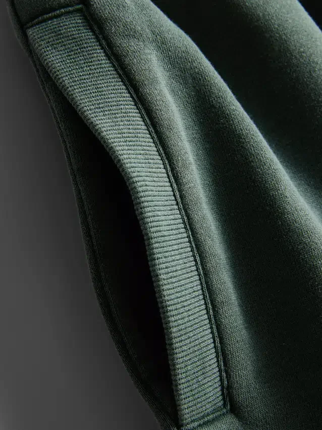 Washed elasticated shorts