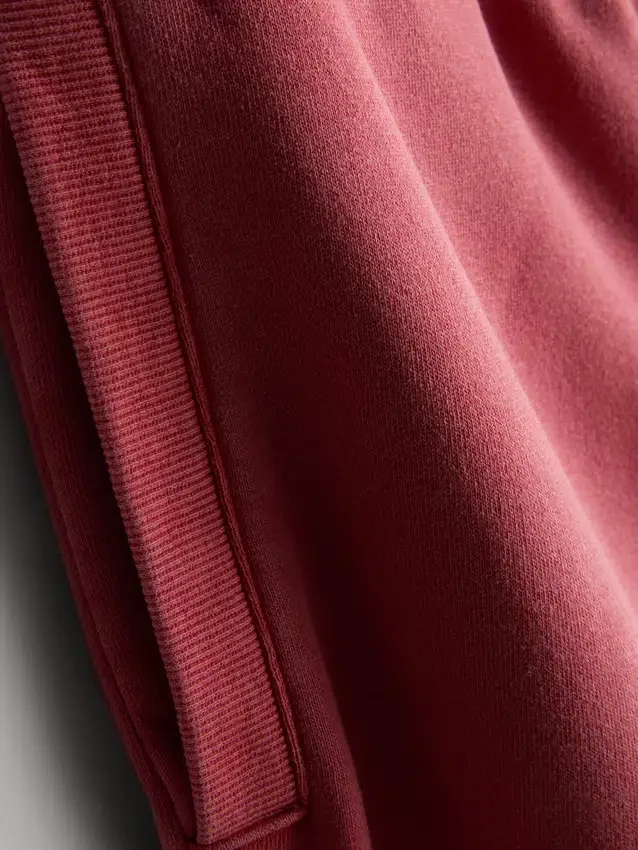 Washed elasticated shorts